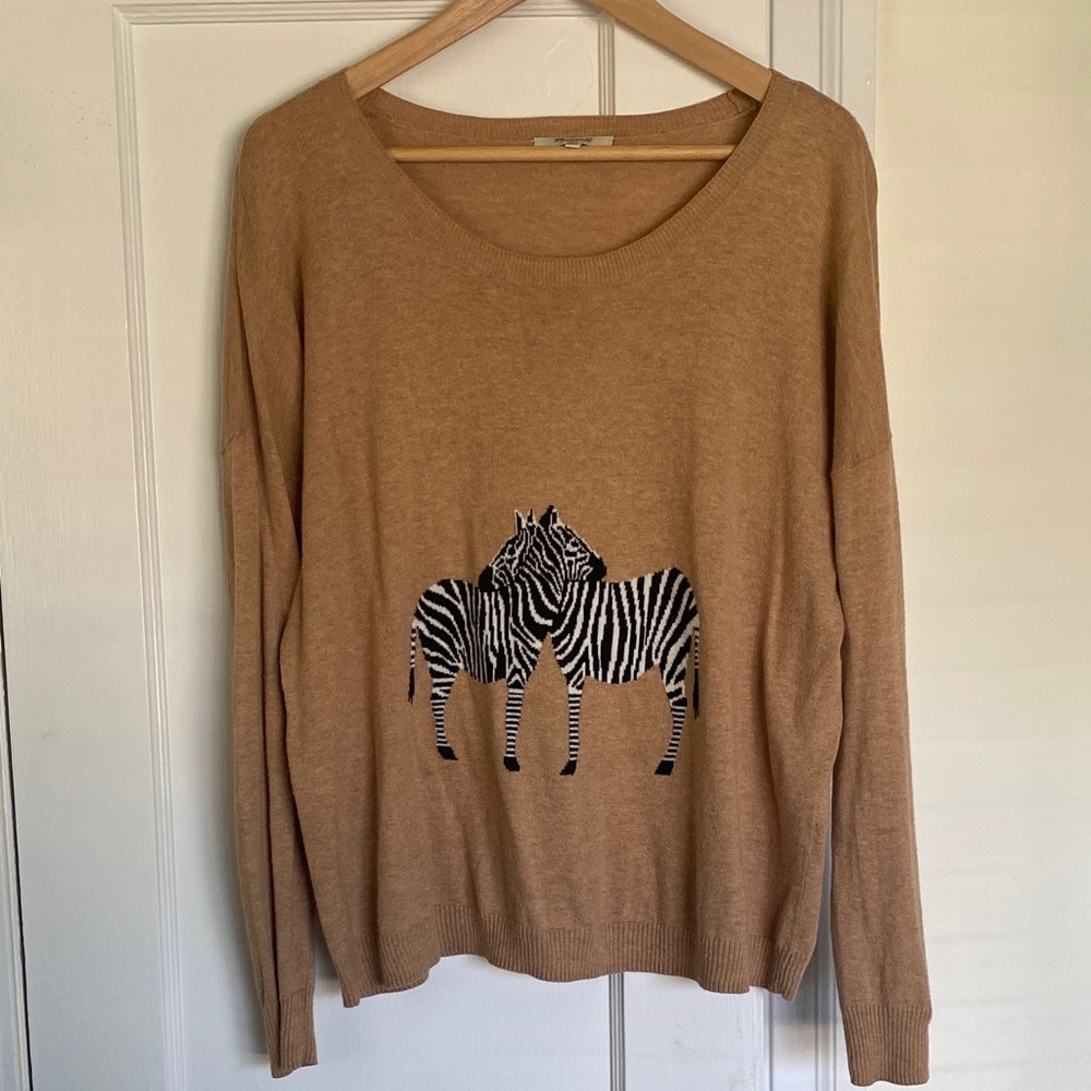 Madewell Zebra Sweater